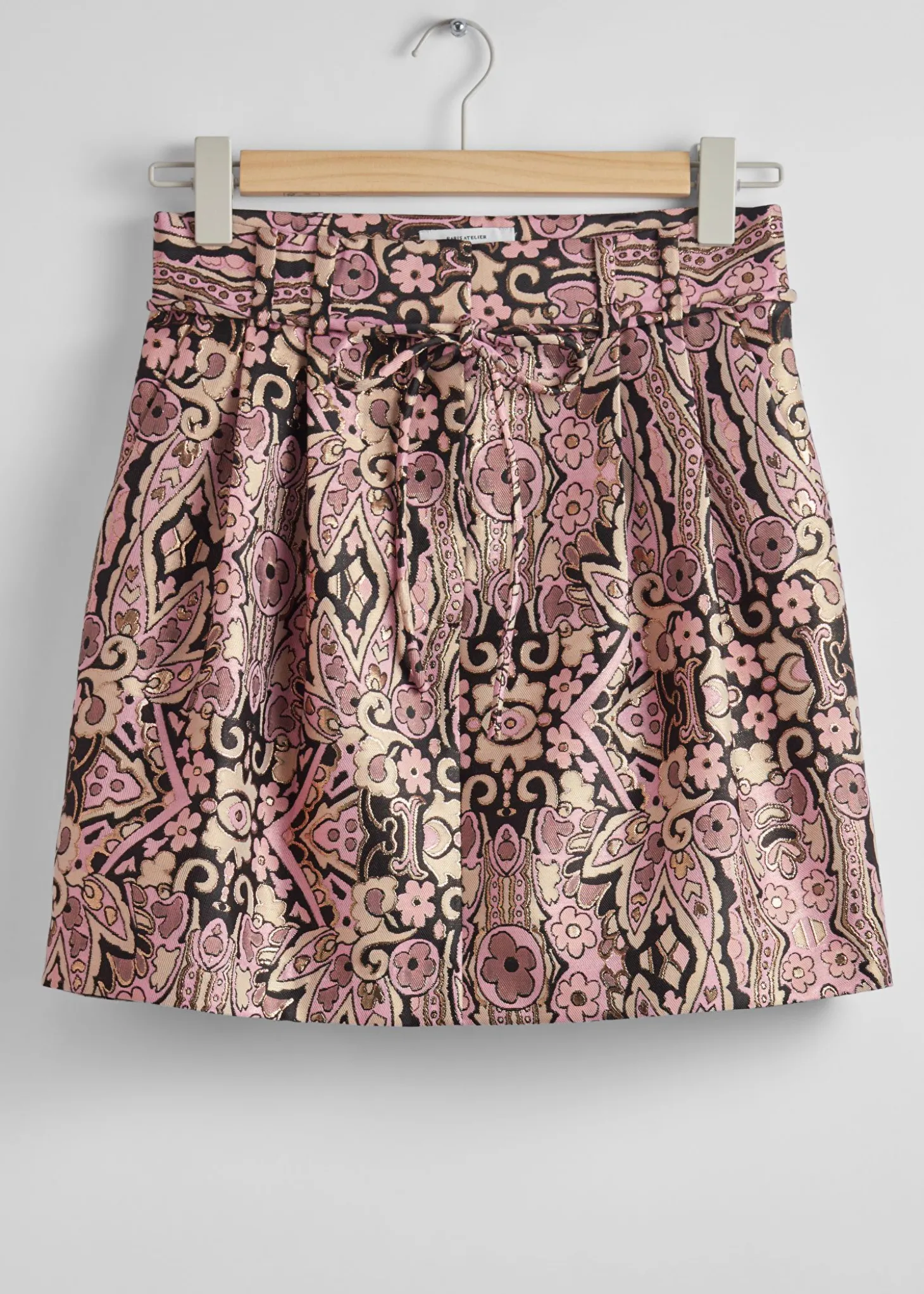Glitter Jacquard MiniSkjørt