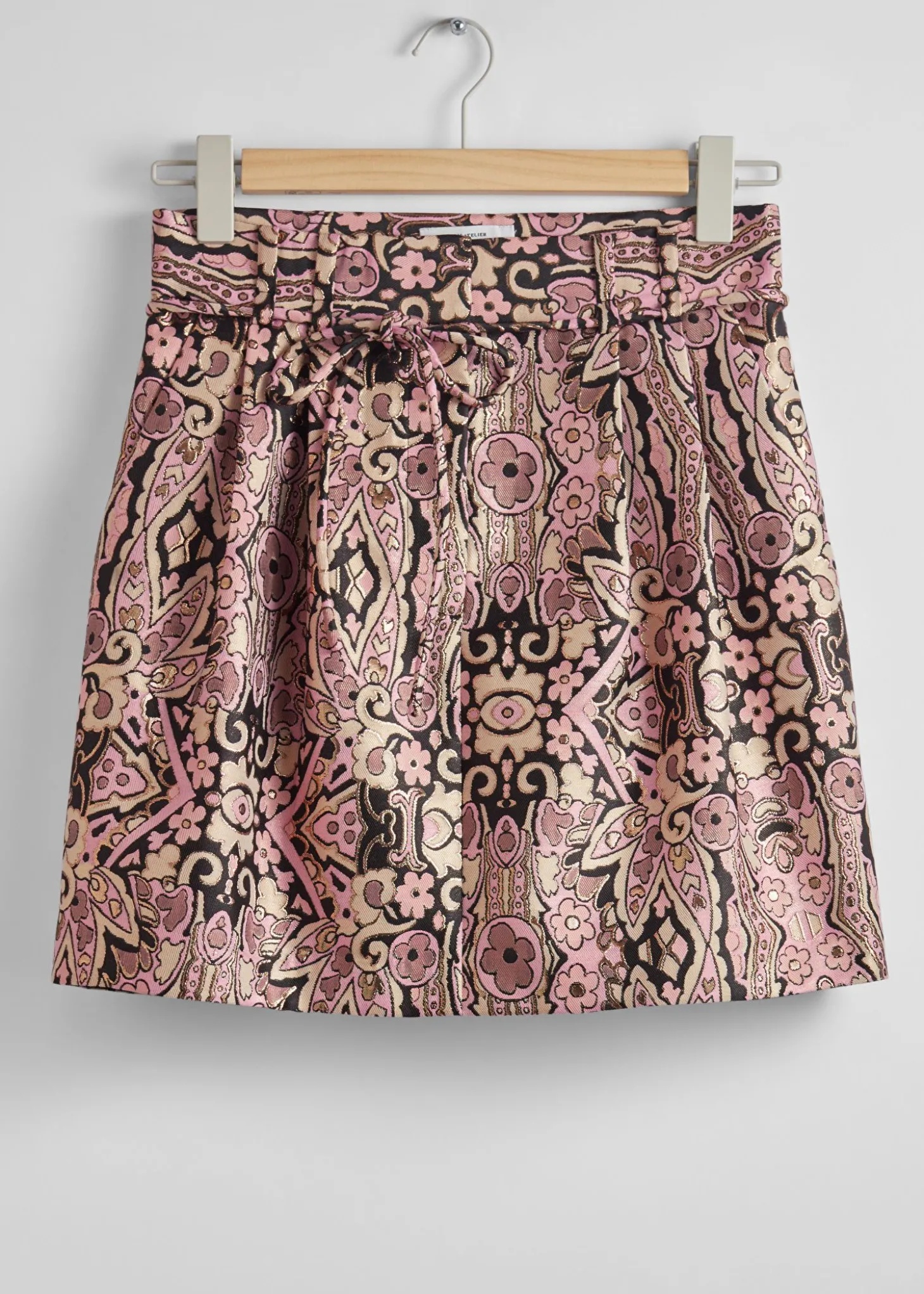 Glitter Jacquard MiniSkjørt