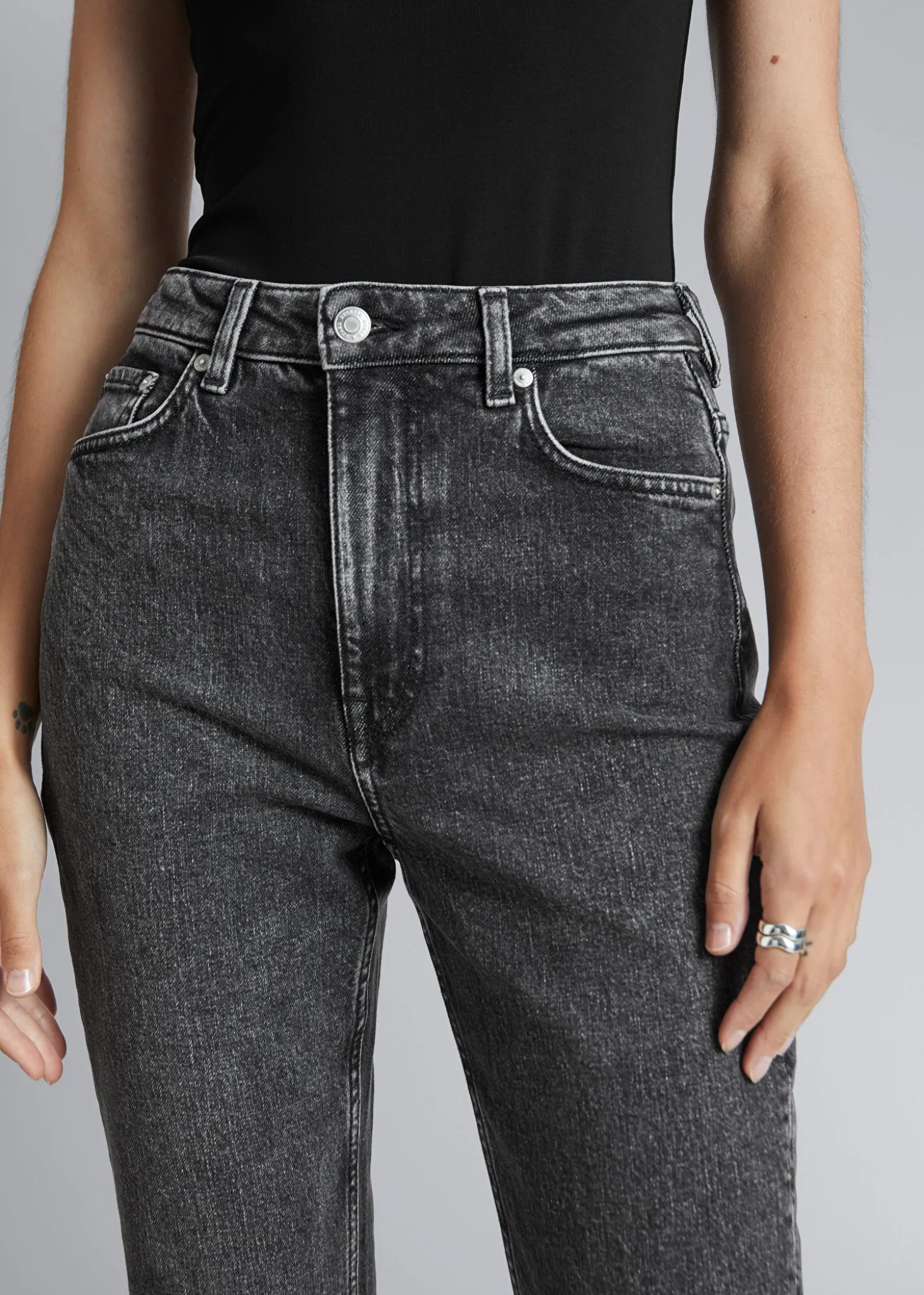 Jeans Med Smal Snitt