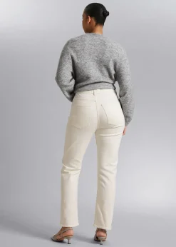 Jeans Med Smal Snitt