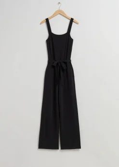 Jumpsuit Med Firkantet Hals