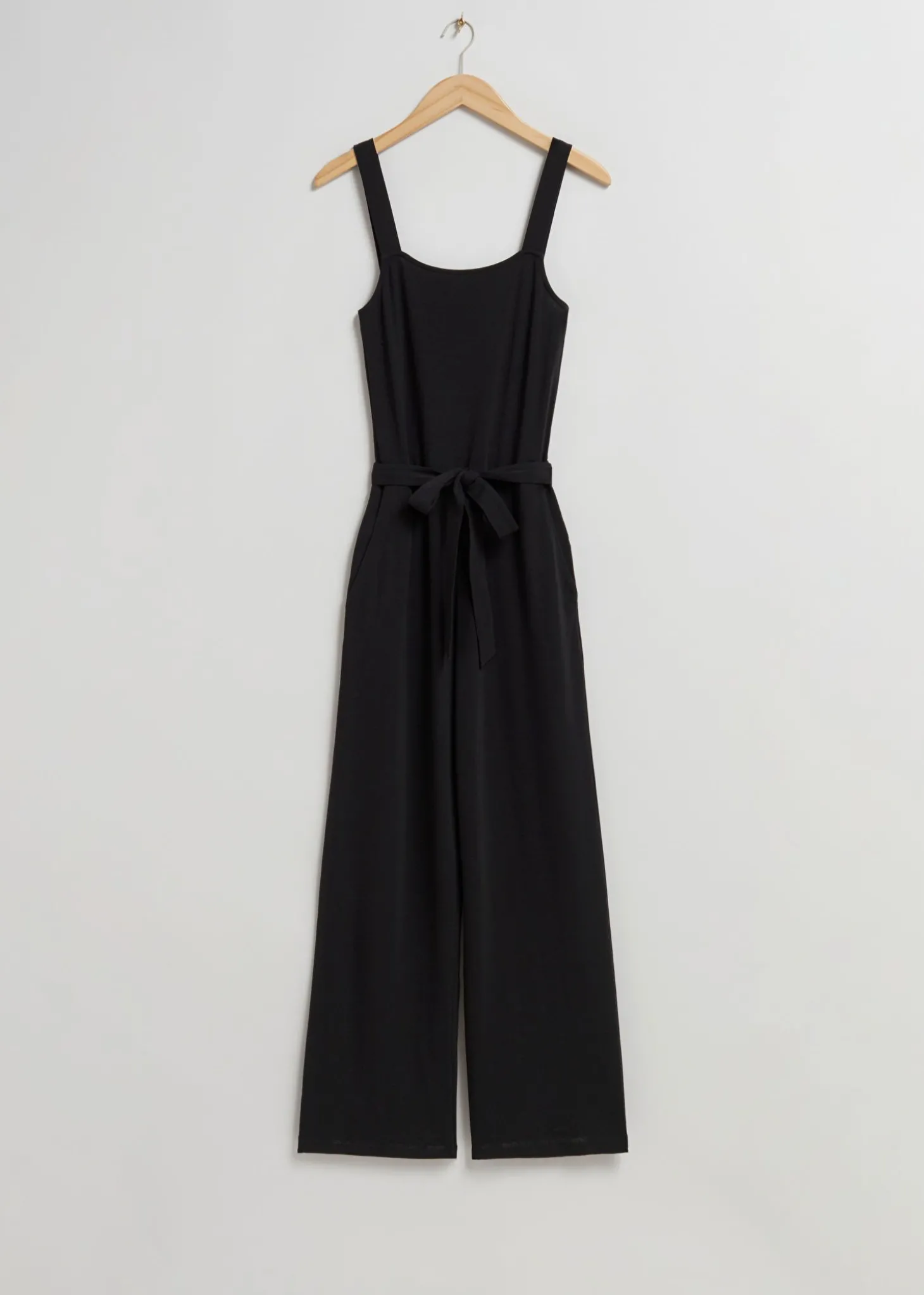 Jumpsuit Med Firkantet Hals
