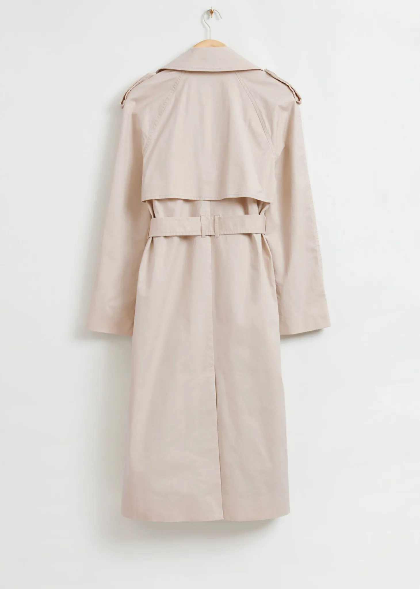 Klassisk Avslappet Trenchcoat
