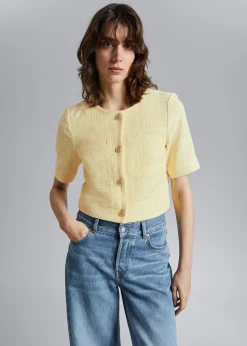 Kortermet Kortermet Tweed Topp