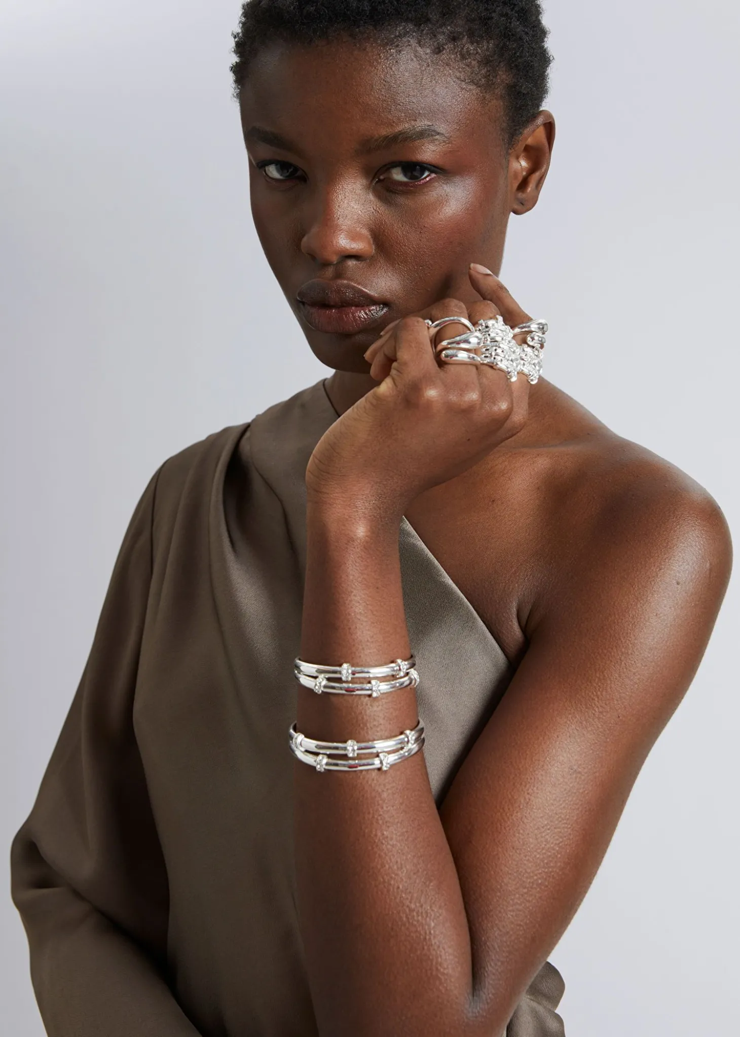 Krystallutsmykket Armband