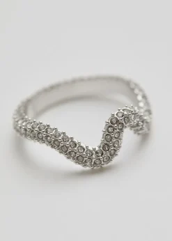 Krystallutsmykket Ring