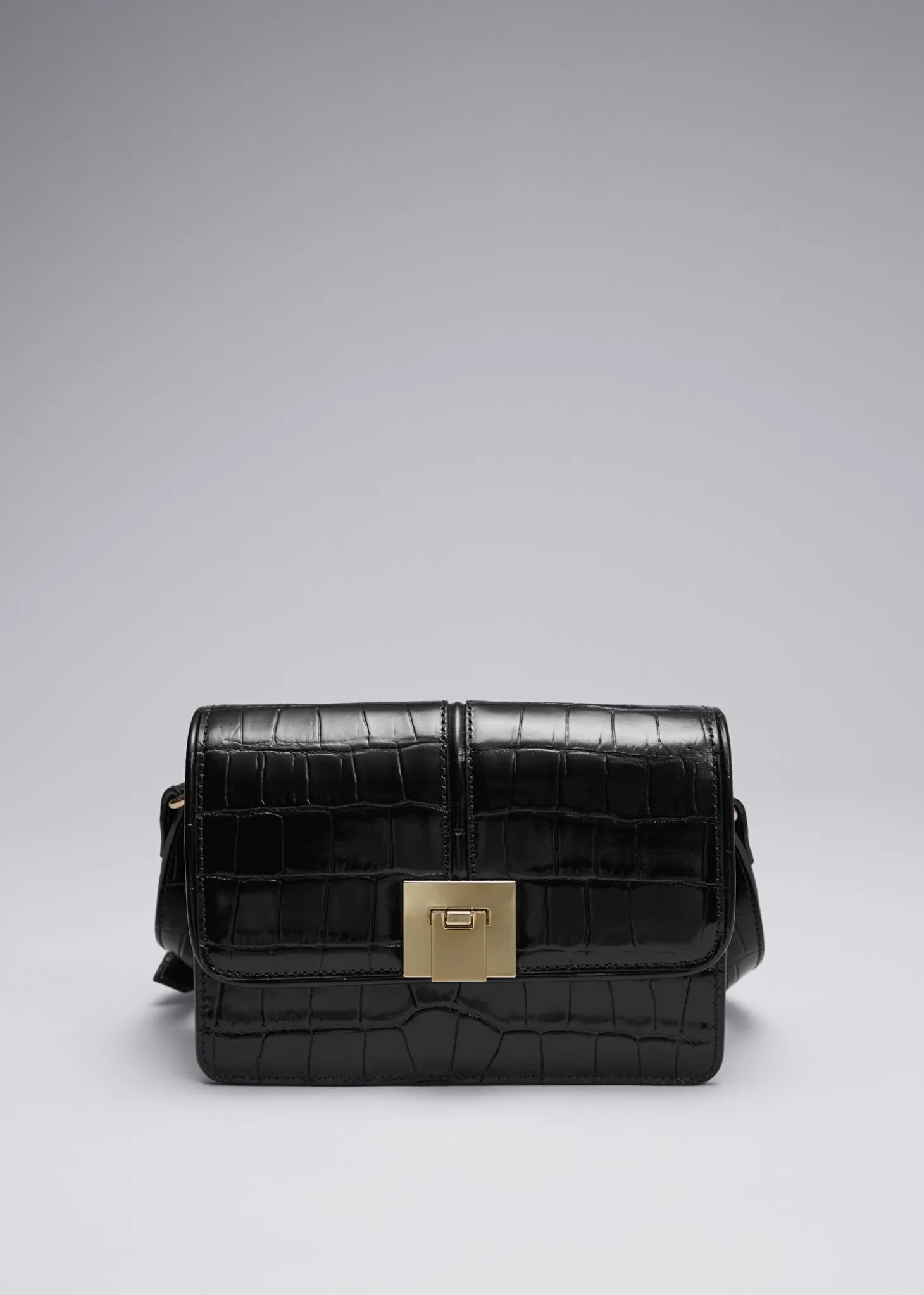 Liten Croco Skinnveske