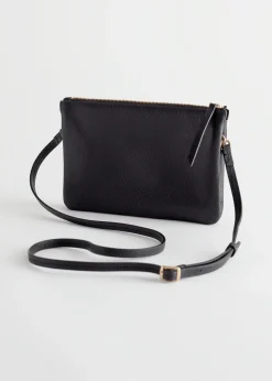Liten Crossbody-Veske I Skinn