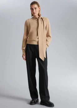 Merino Genser Med Slips