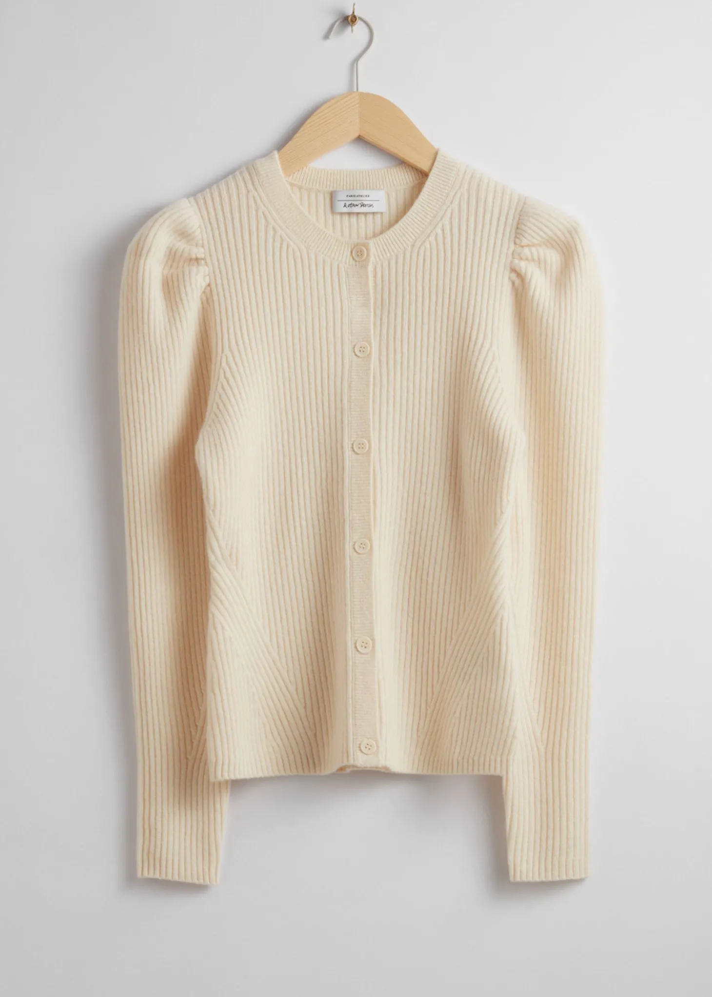 Merino Puffermet Cardigan