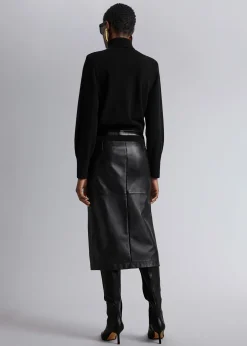 Merino Turtleneck Strikket Genser