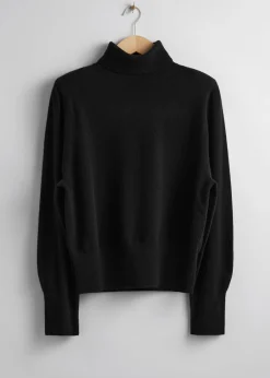 Merino Turtleneck Strikket Genser