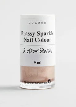 Messing Sparkle Nail Color