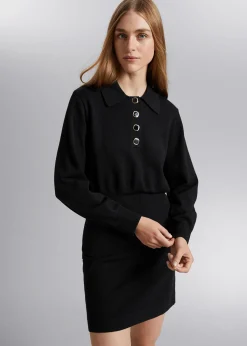 Mini Strikket Polokjole