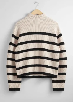 Mock Neck Merino Jumper