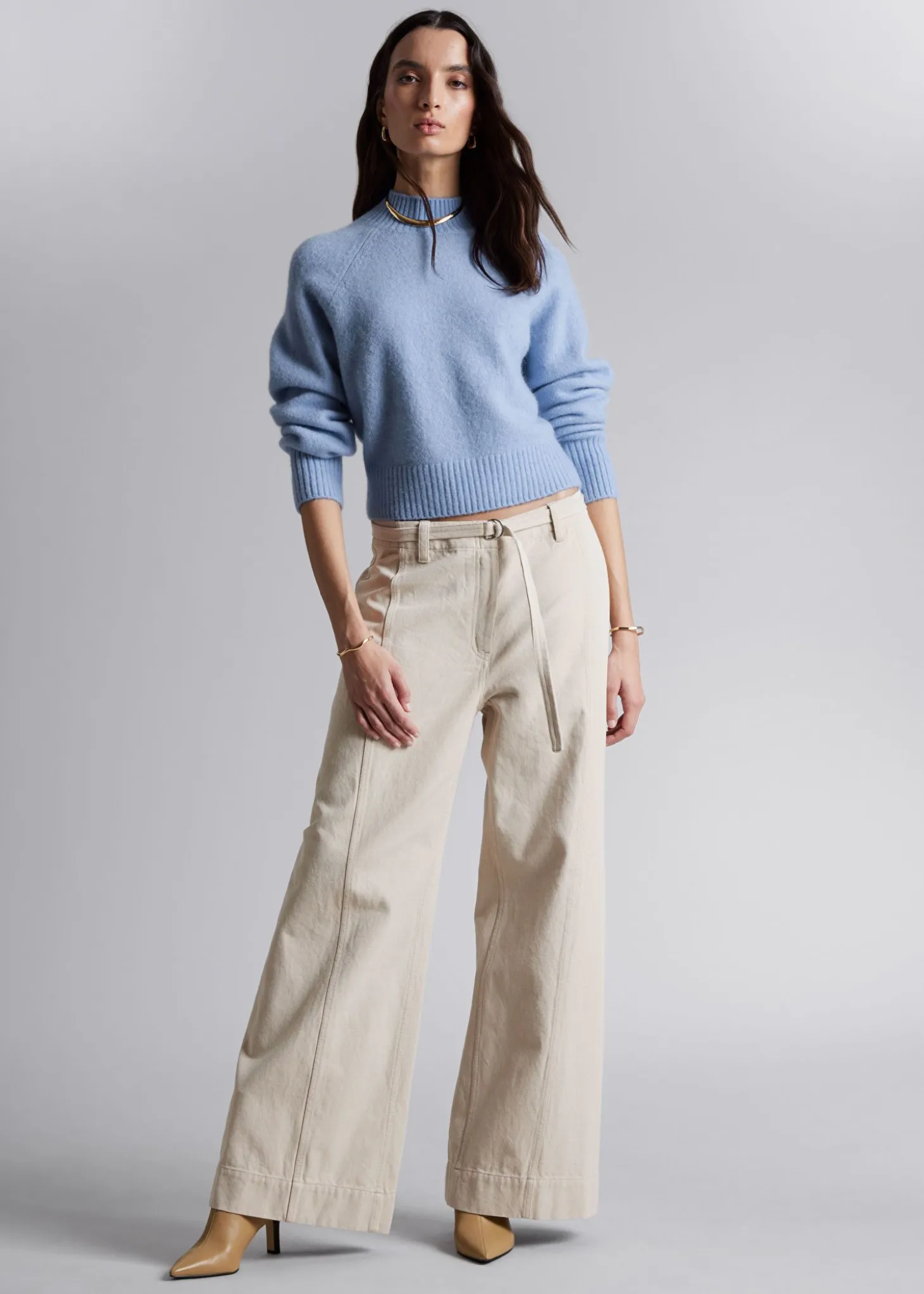 Mock Neck Ullgenser