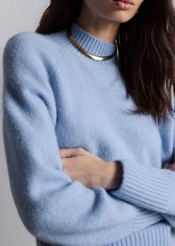 Mock Neck Ullgenser