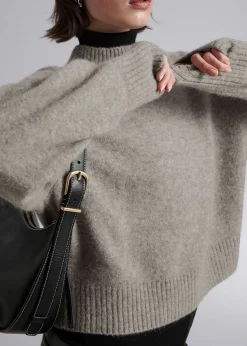 Mock Neck Ullgenser
