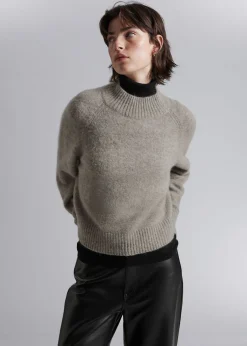 Mock Neck Ullgenser