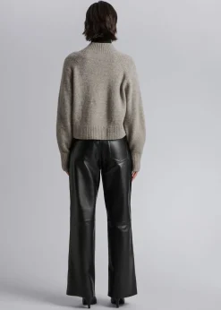 Mock Neck Ullgenser