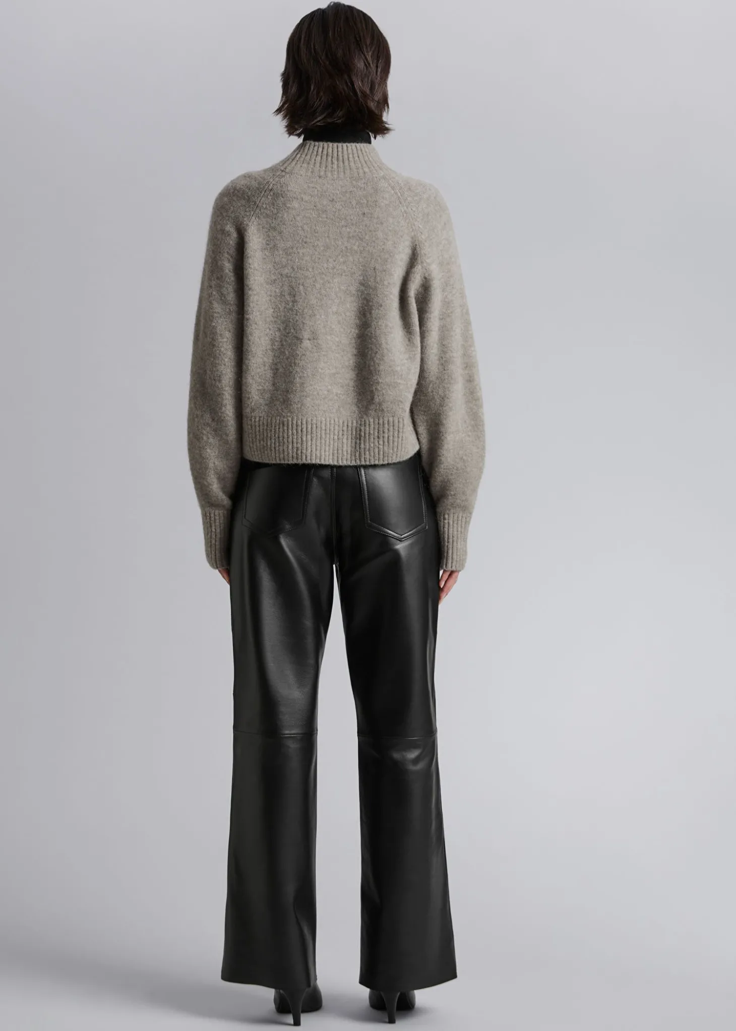 Mock Neck Ullgenser
