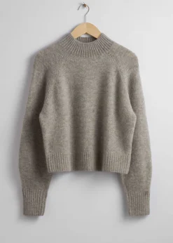 Mock Neck Ullgenser