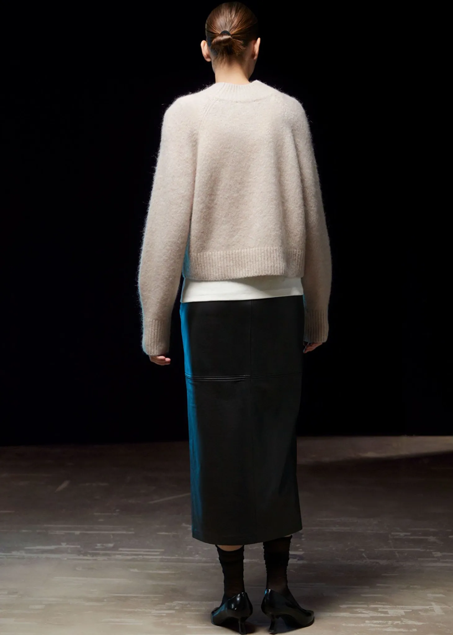 Mock Neck Ullgenser