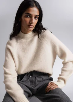 Mock Neck Ullgenser