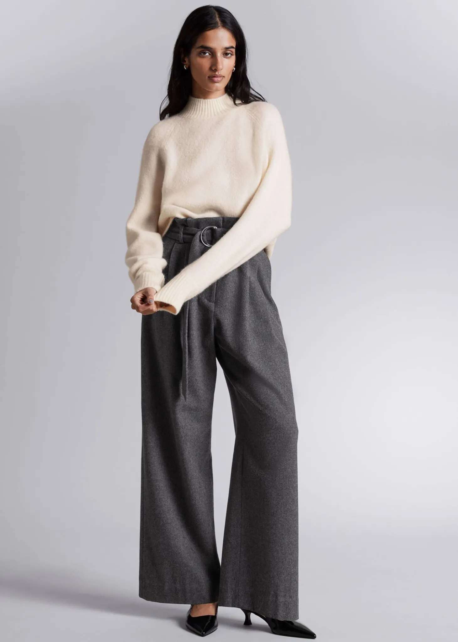 Mock Neck Ullgenser