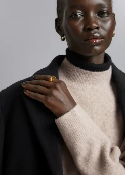 Mock-Neck Genser