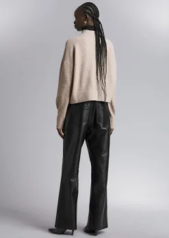 Mock-Neck Genser
