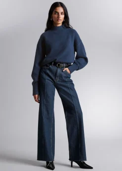 Mock-Neck Genser