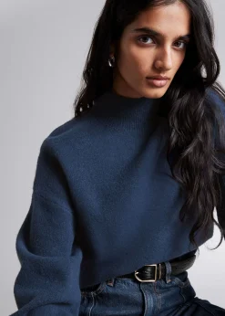 Mock-Neck Genser