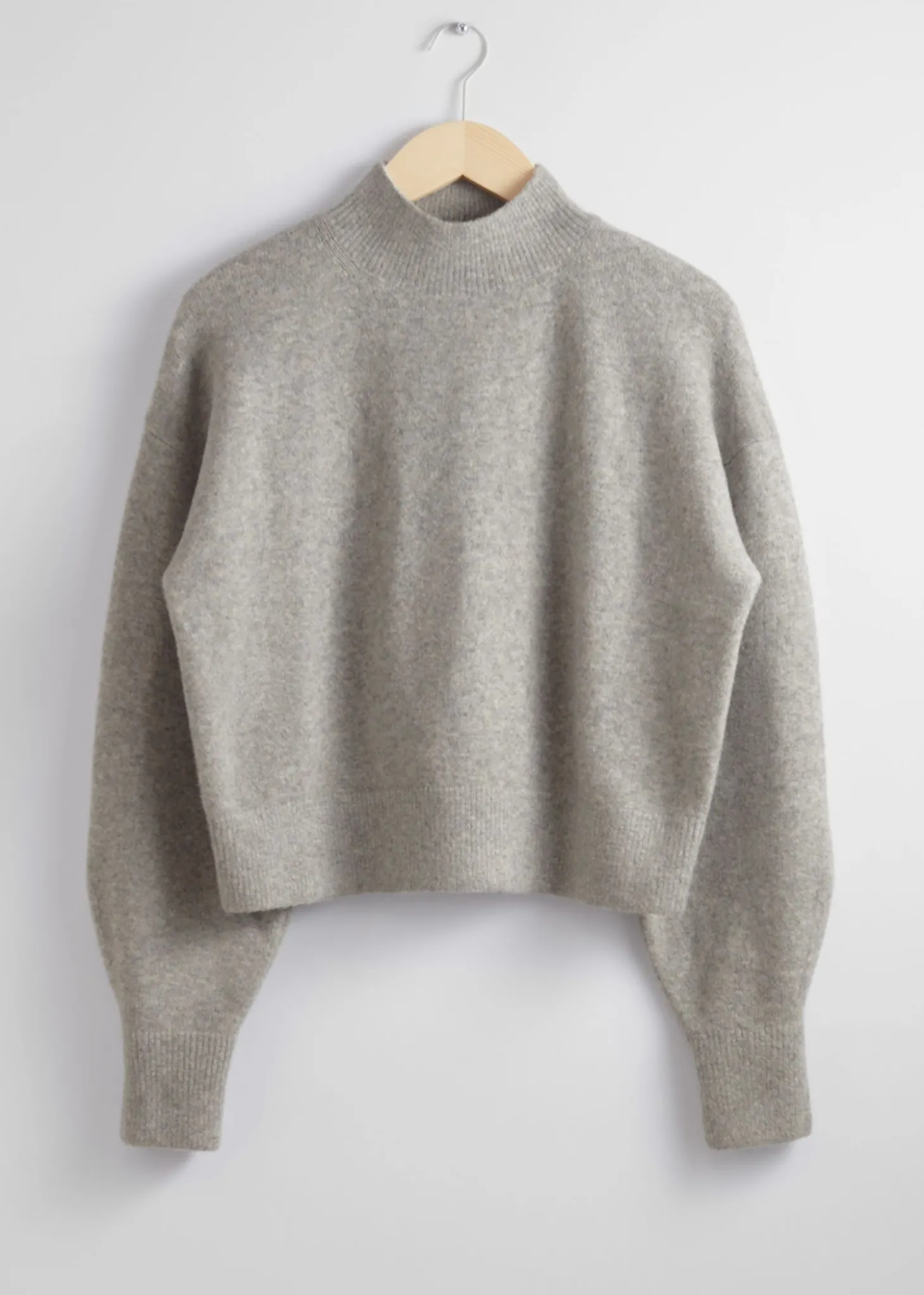 Mock-Neck Genser