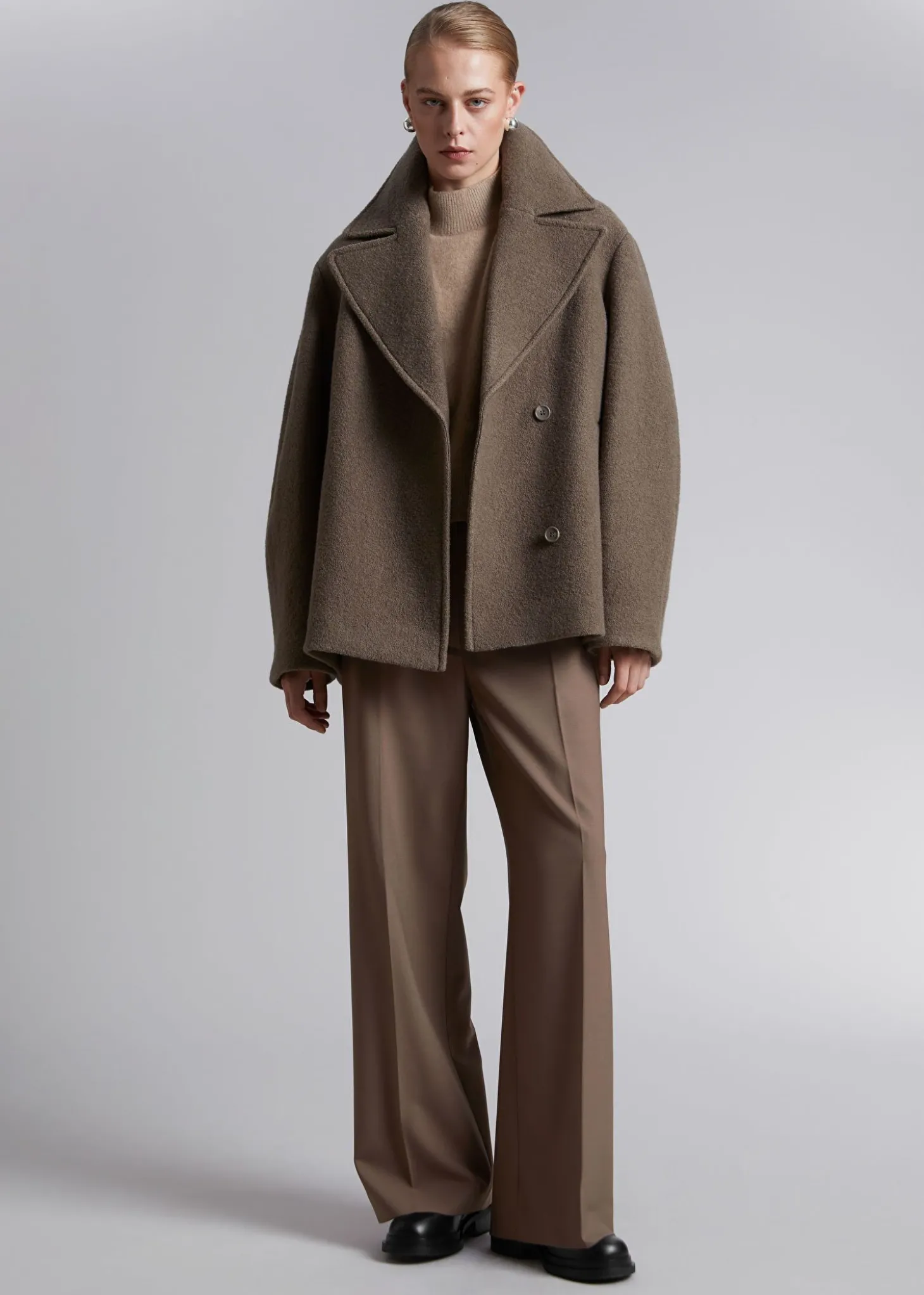 Mock-Neck Genser