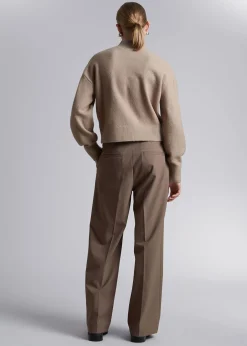 Mock-Neck Genser