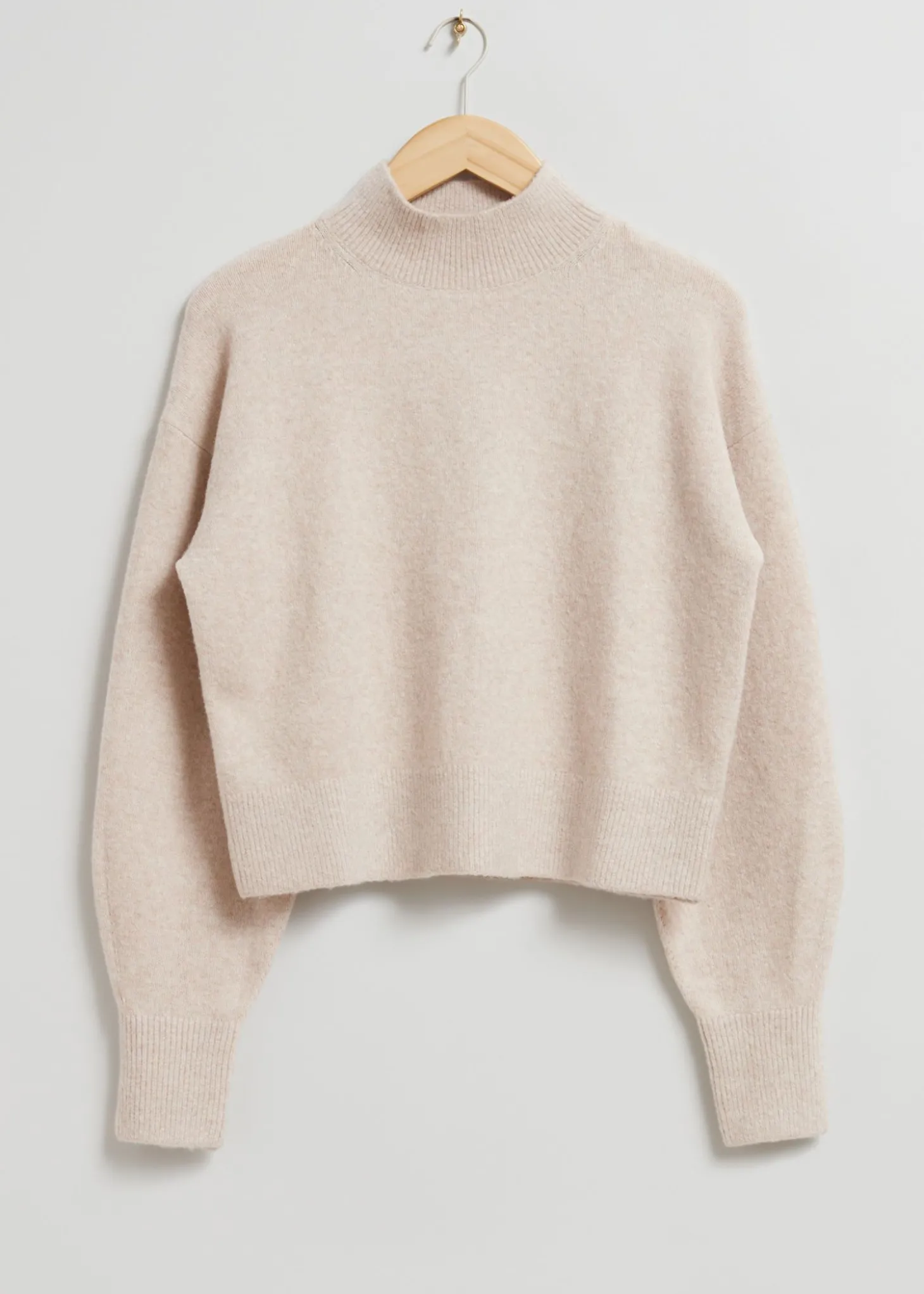 Mock-Neck Genser
