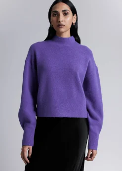 Mock-Neck Genser
