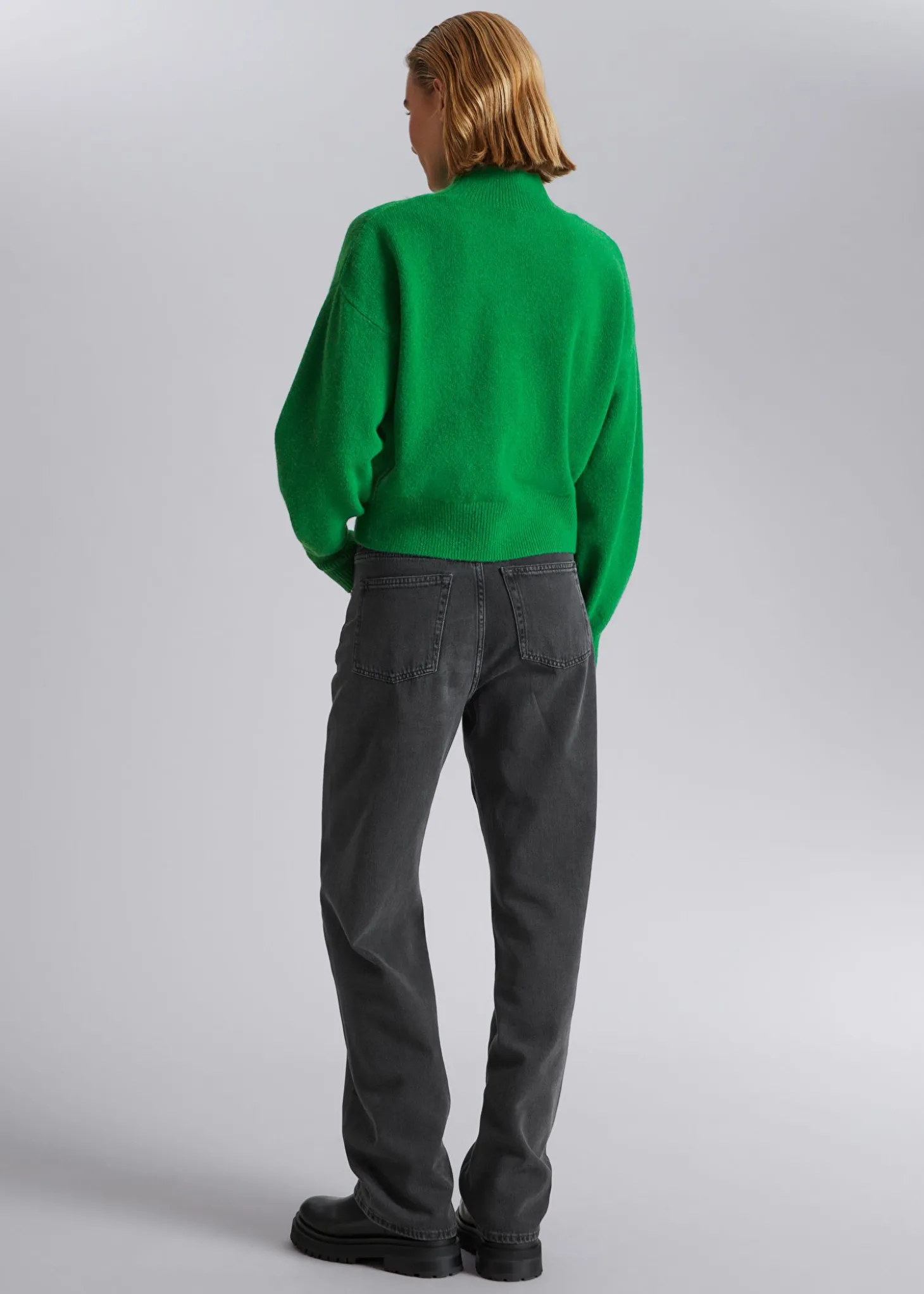 Mock-Neck Genser