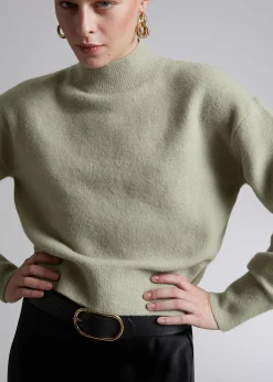 Mock-Neck Genser