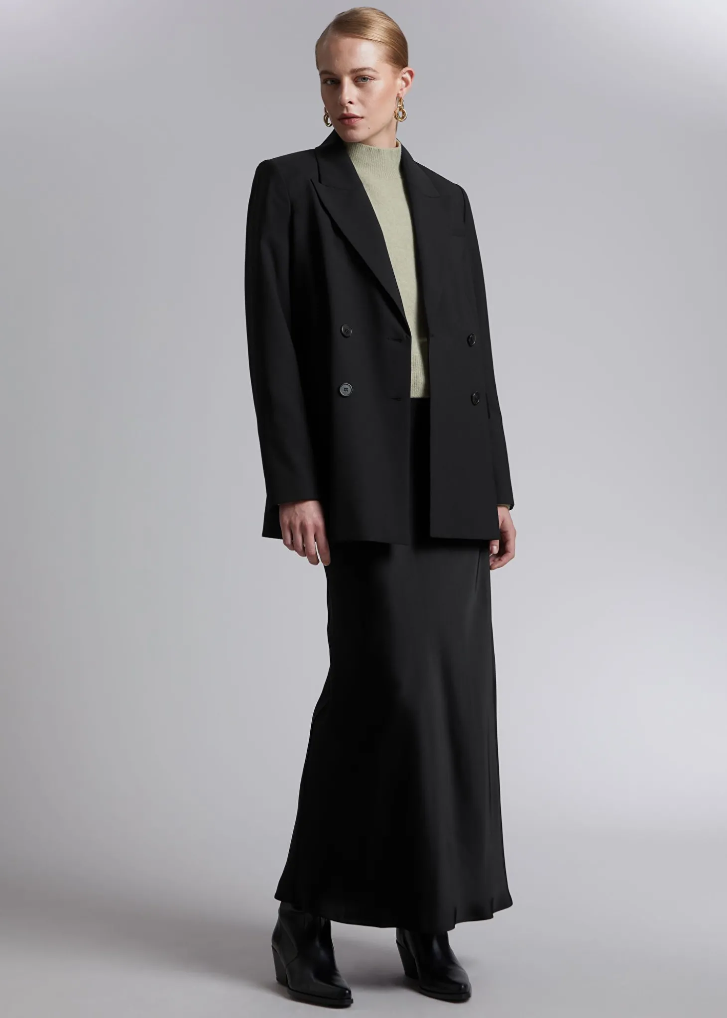 Mock-Neck Genser