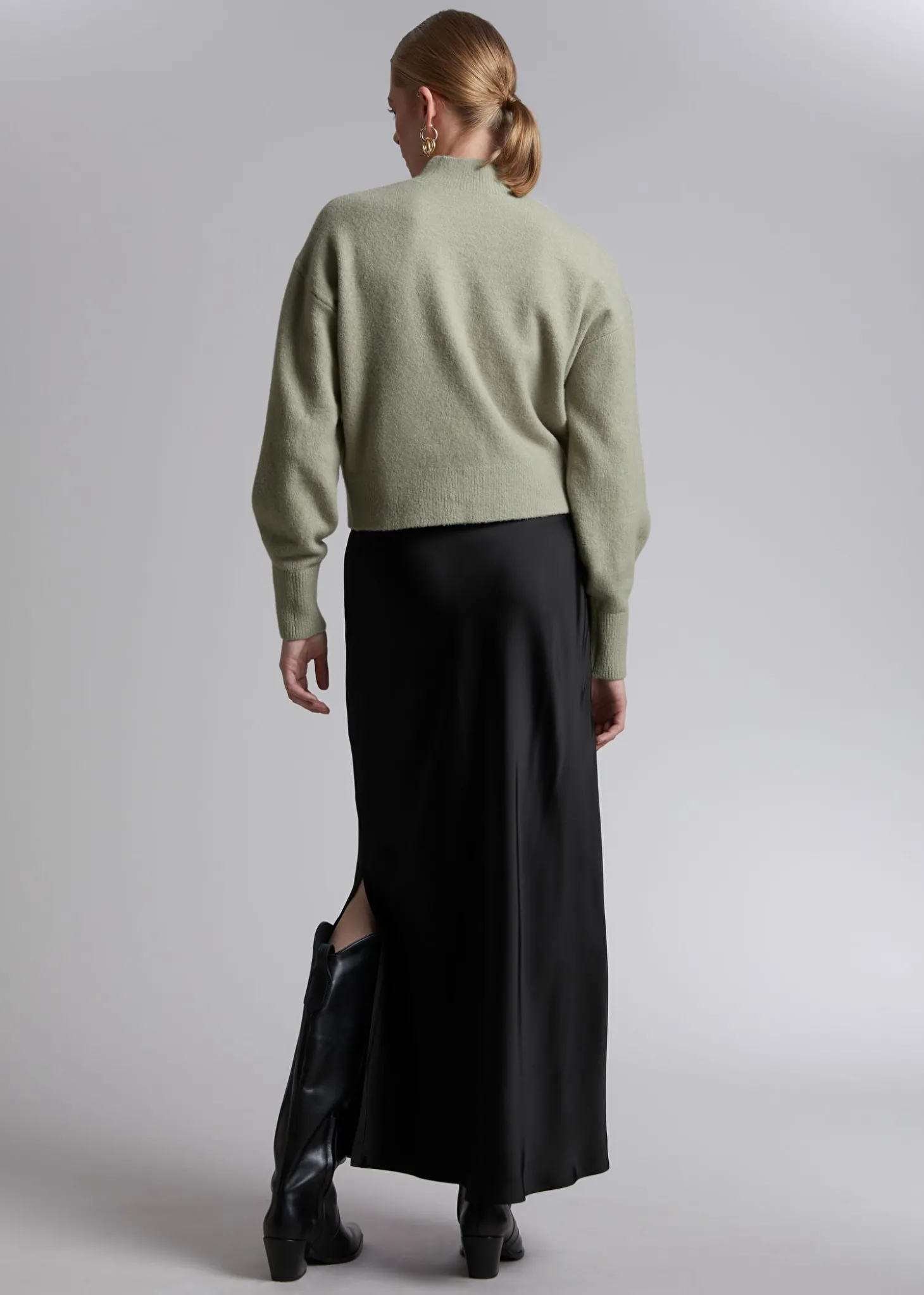 Mock-Neck Genser