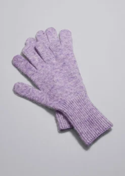 Mohair Wool Blend Hansker