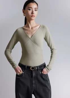 Off-Soulder Wrap Body