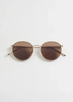 Oval Slim Frame Solbriller