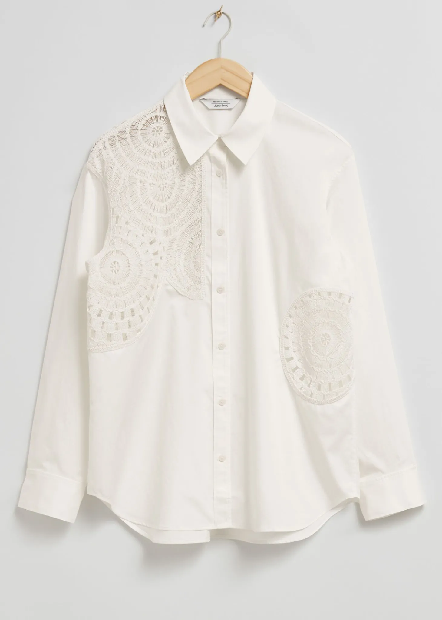 Oversized Heklet DetaljSkjørte