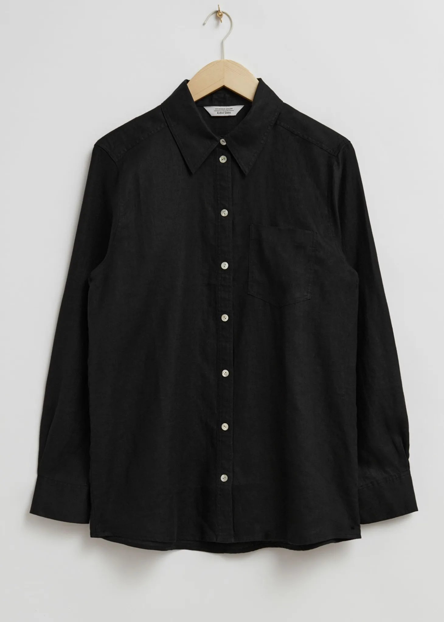 Oversized Patch Pocket Skjørte