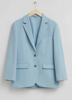 Oversized Polstret Skulderblazer