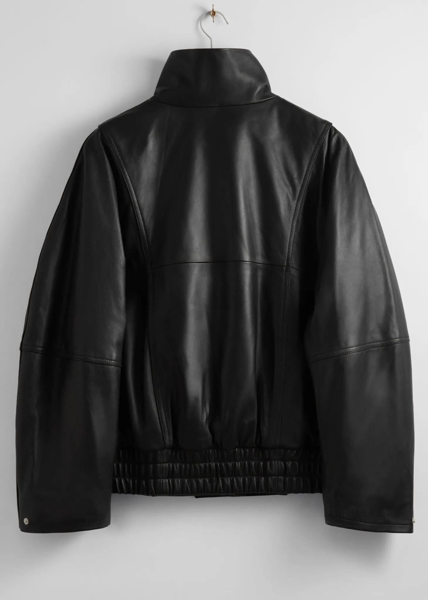 Oversized Skinnjakke