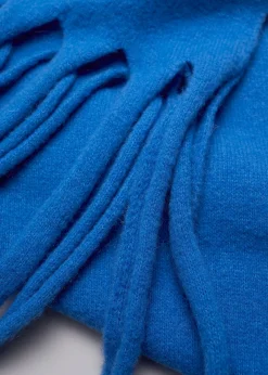 Oversized Skjerf I Ull Nding